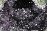Wide, Purple Amethyst Geode - Uruguay #123784-2